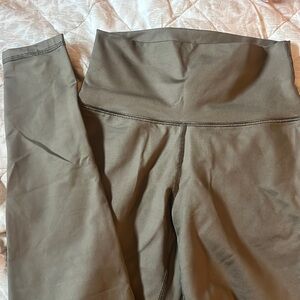 Green leggings size small Aerie